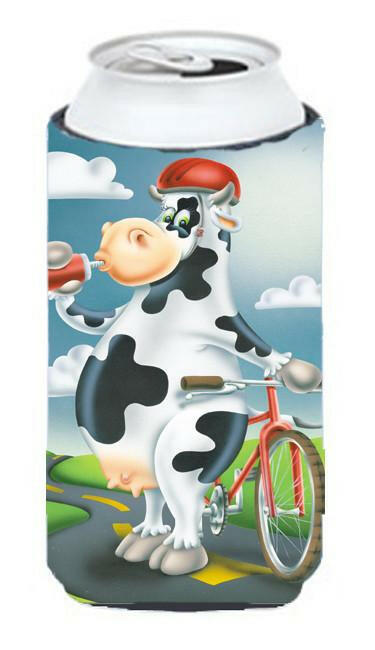 Cow on a Bike Ride Tall Boy Beverage Insulator Hugger APH0532TBC by Caroline&#39;s Treasures