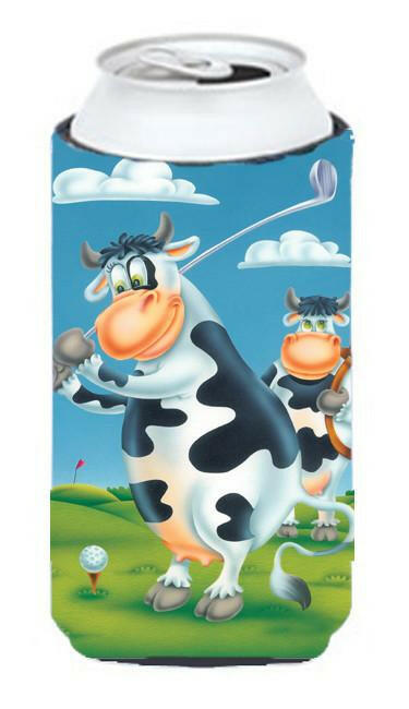 Cow playing Golf Tall Boy Beverage Insulator Hugger APH0535TBC by Caroline&#39;s Treasures