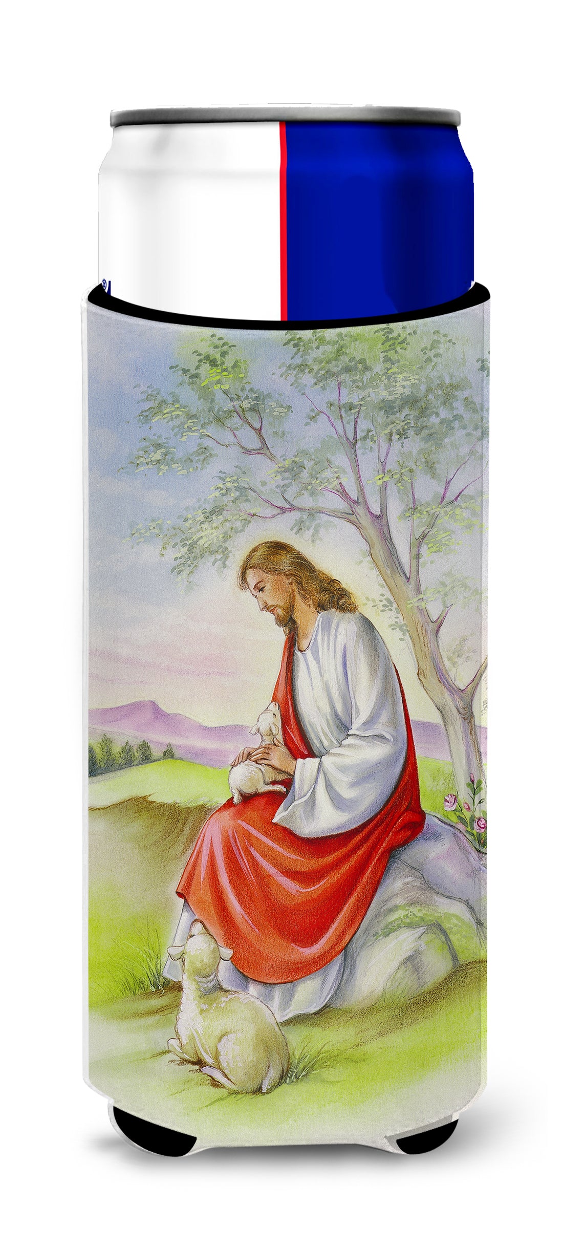 Jesus with Lamb Michelob Ultra Hugger pour canettes minces APH0920MUK