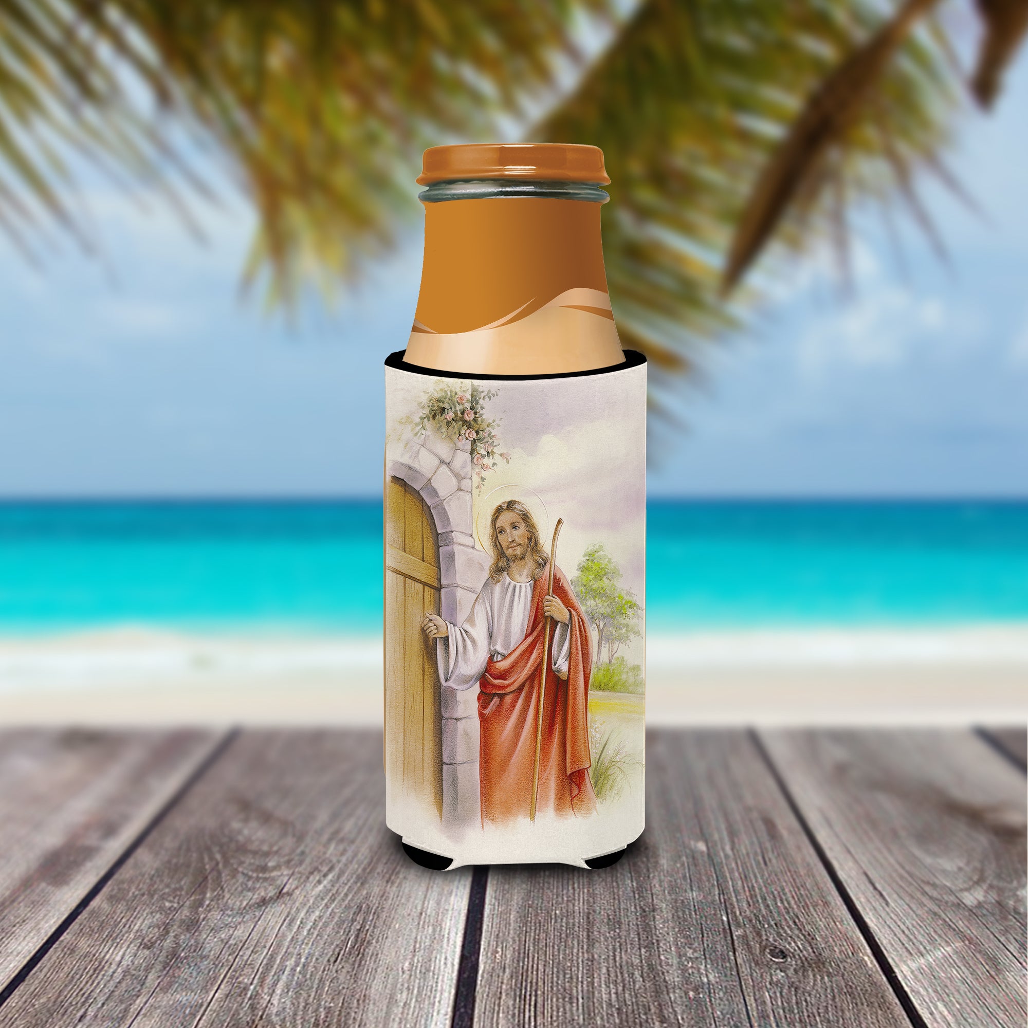 Jesus Knocking at the Door  Ultra Hugger for slim cans APH0922MUK