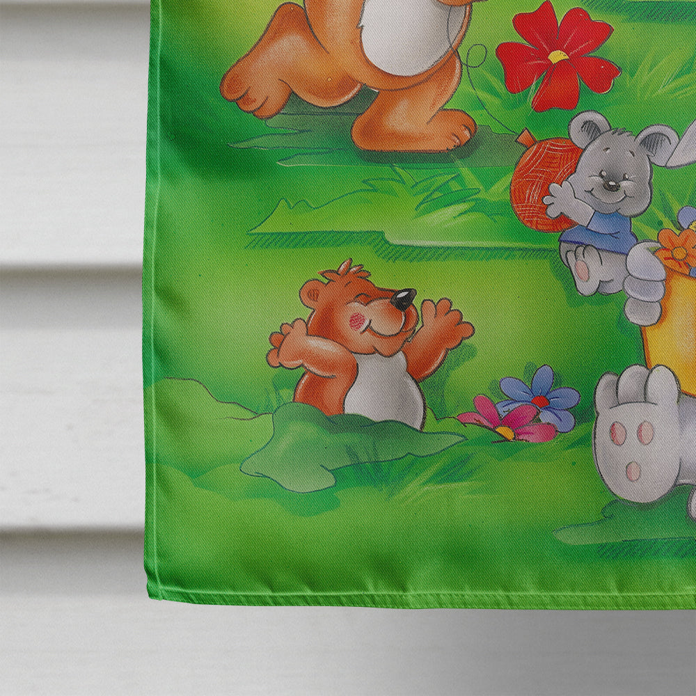 Play Time Animals Flag Canvas House Size APH0975CHF  the-store.com.