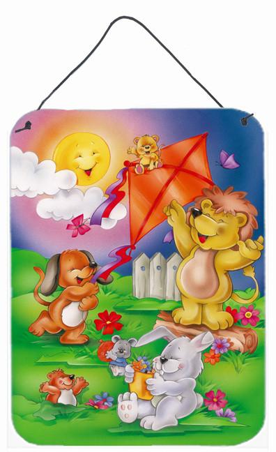Play Time Animals Wall or Door Hanging Prints APH0975DS1216 by Caroline&#39;s Treasures