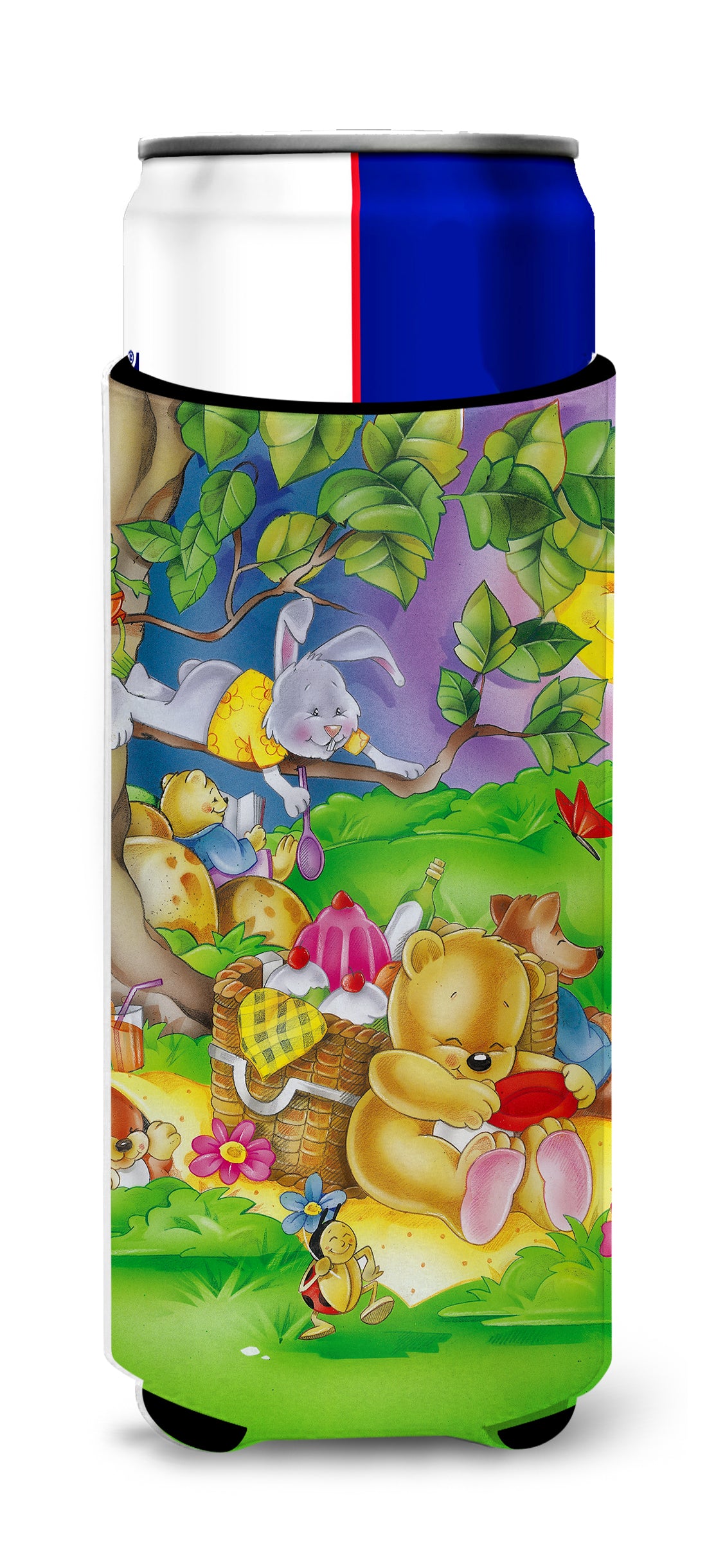 Picnic Time Animals  Ultra Beverage Insulators for slim cans APH0976MUK  the-store.com.