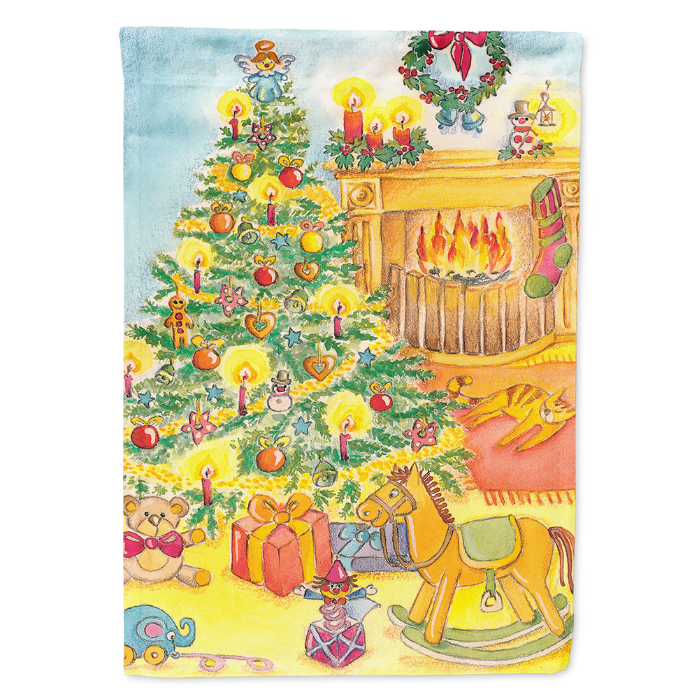 Toys around the Christmas Tree Flag Canvas House Size APH2024CHF