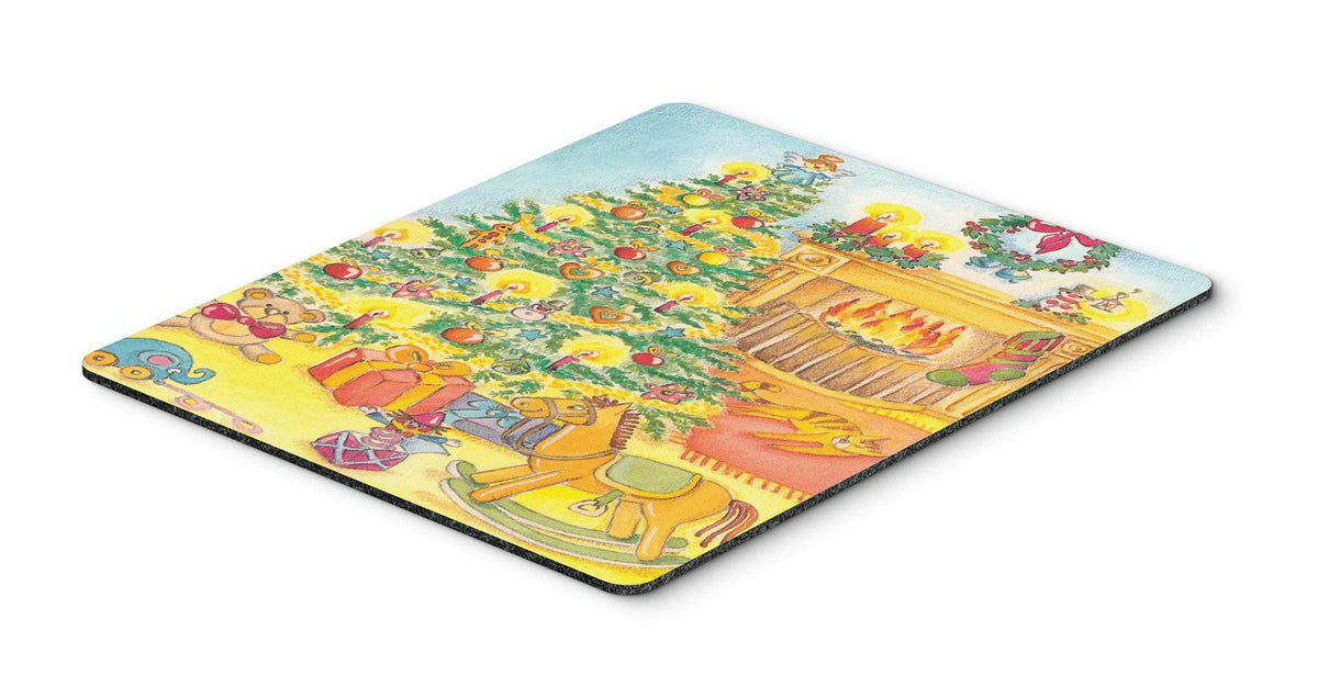 Toys around the Christmas Tree Mouse Pad, Hot Pad or Trivet APH2024MP by Caroline&#39;s Treasures
