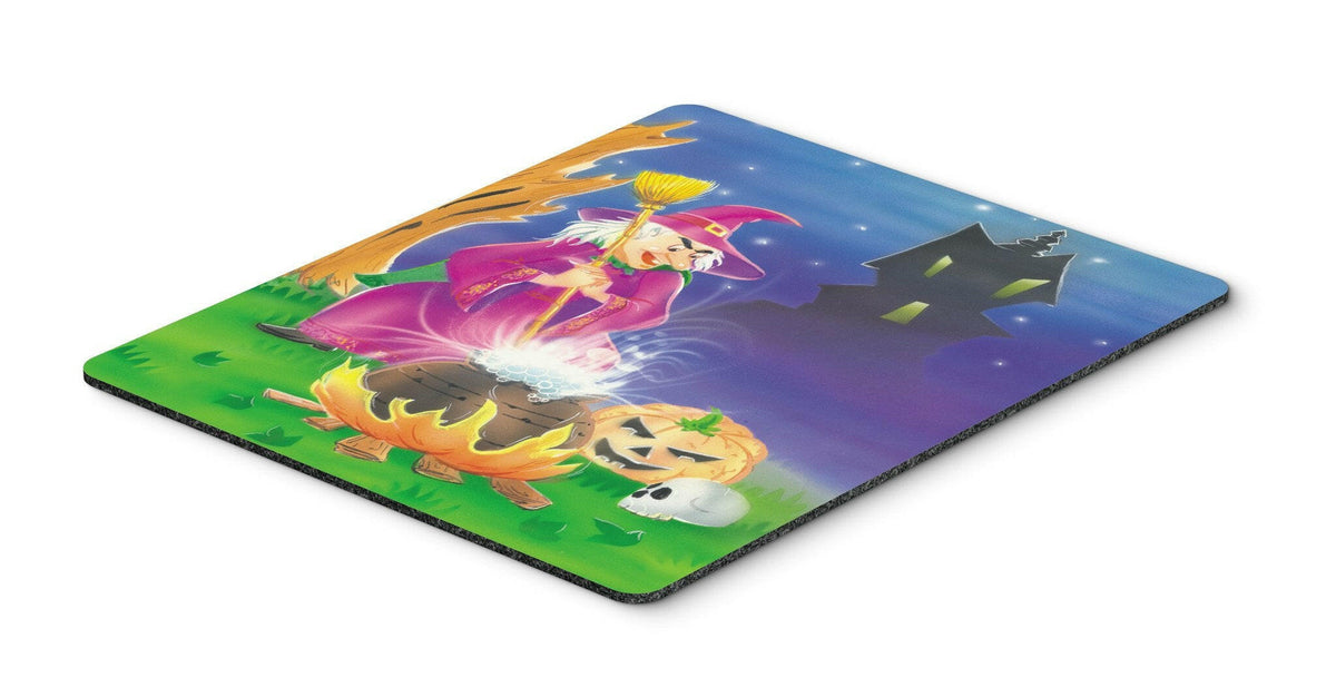 Witch and her Castle Mouse Pad, Hot Pad or Trivet APH2989MP by Caroline&#39;s Treasures