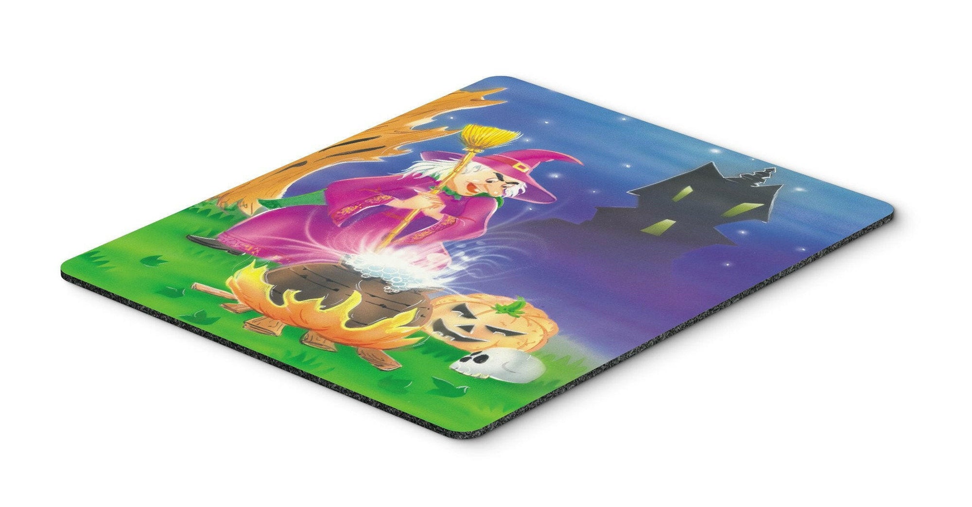 Witch and her Castle Mouse Pad, Hot Pad or Trivet APH2989MP by Caroline's Treasures