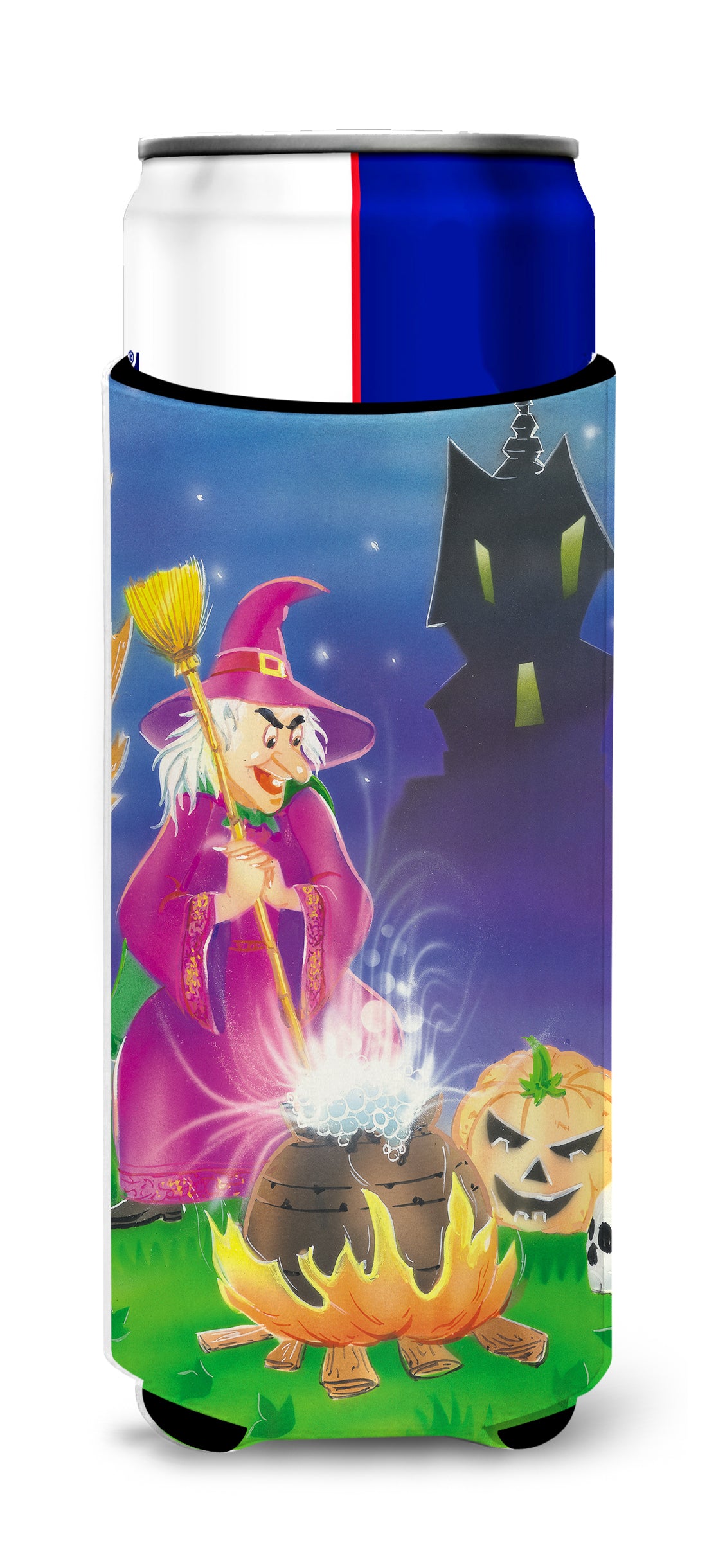 Witch and her Castle Ultra Beverage Insulators for slim cans APH2989MUK