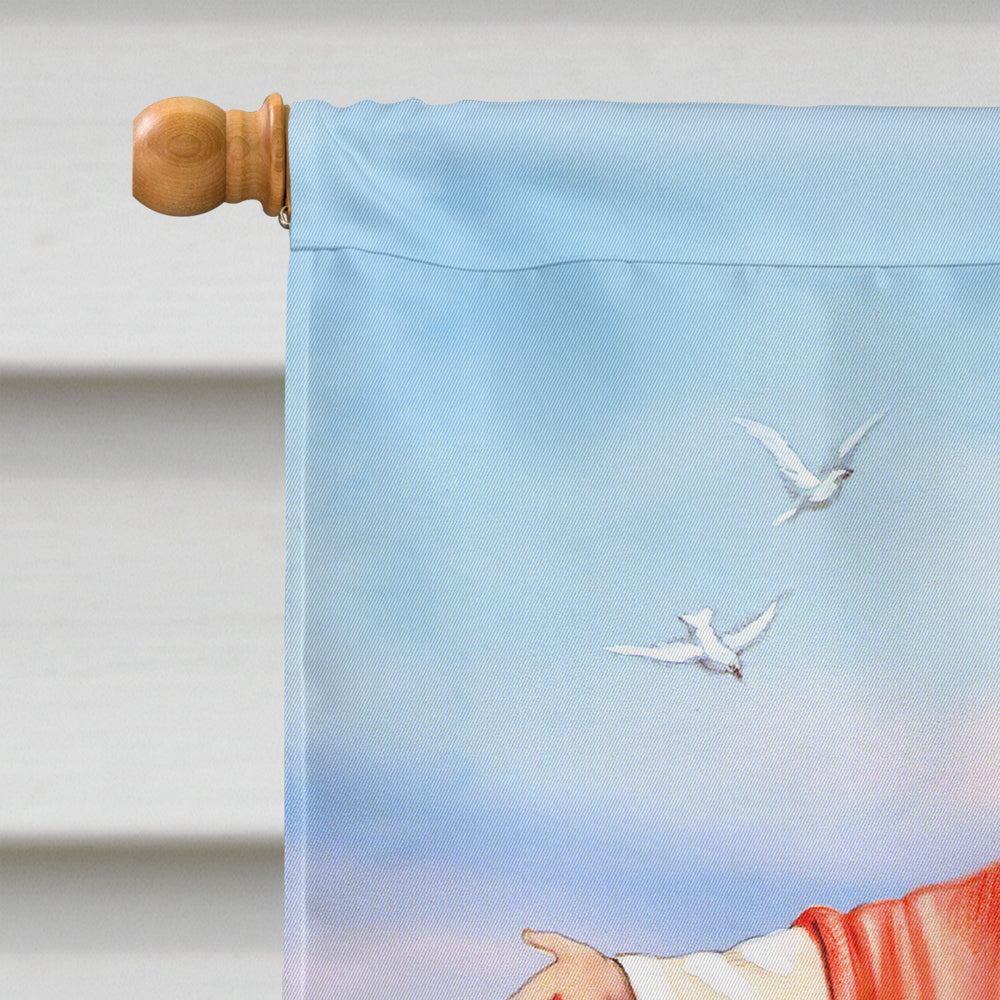 Easter Jesus is Risen Flag Canvas House Size APH3420CHF  the-store.com.