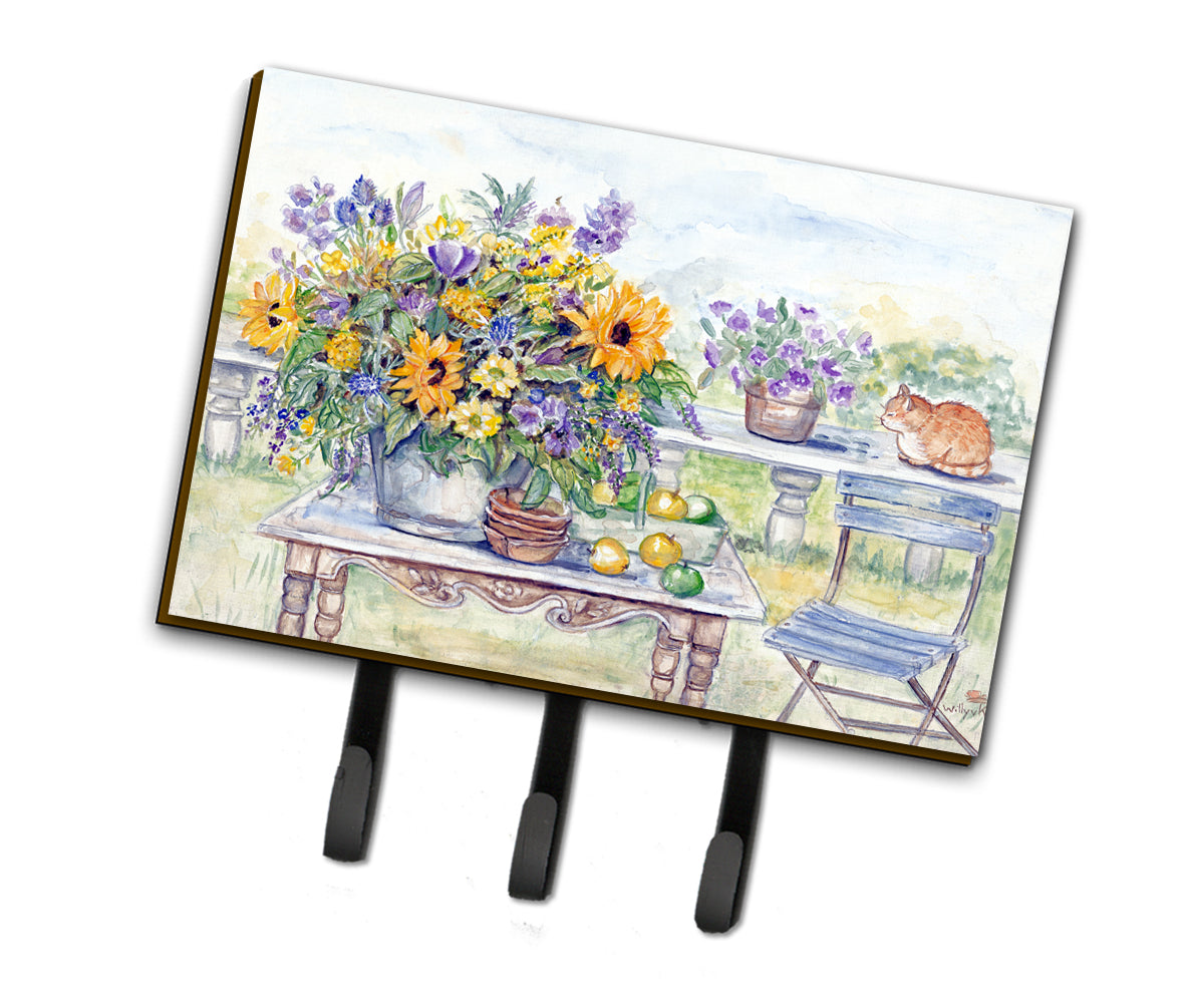 Patio Bouquet of Flowers Leash or Key Holder APH3566TH68
