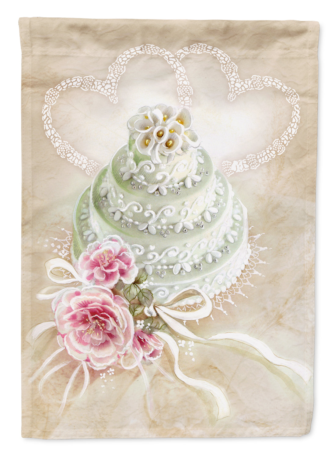 Wedding Cake Flag Canvas House Size APH3648CHF  the-store.com.