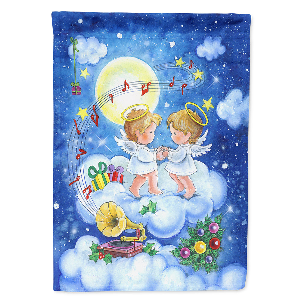 Angels Making Music Together Flag Canvas House Size APH3790CHF  the-store.com.