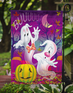Buuu Ghosts Halloween Flag Garden Size APH3798GF