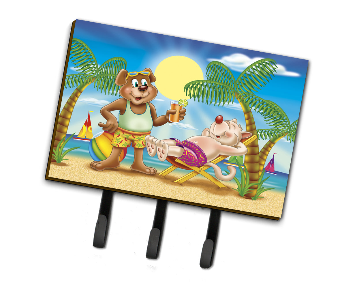 Bears Relaxing at the Beach Leash or Key Holder APH3817TH68