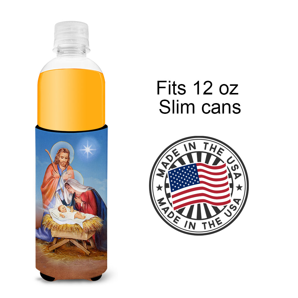 Christmas Nativity Ultra Beverage Insulators for slim cans APH3905MUK  the-store.com.