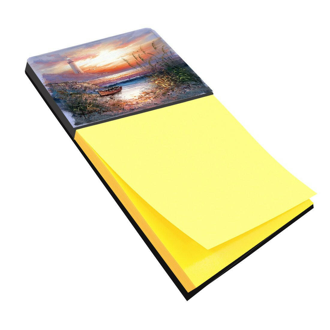 Lighthouse Scene with Boat Sticky Note Holder APH4130SN by Caroline&#39;s Treasures
