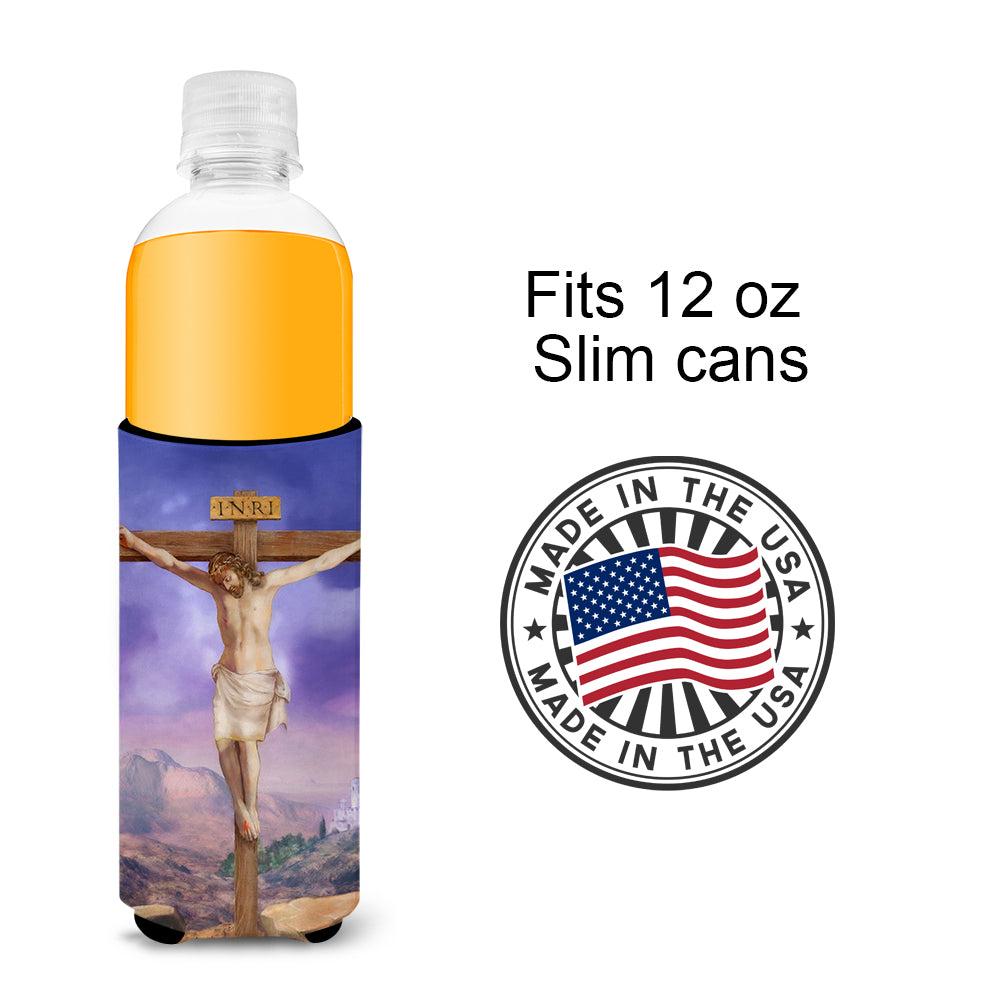 Easter Jesus Crucifixion Ultra Beverage Insulators for slim cans APH4517MUK  the-store.com.