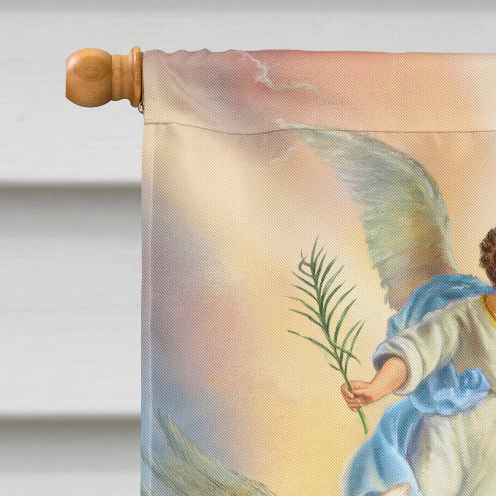 The Shepherds and Angels Appearing Flag Canvas House Size APH5469CHF