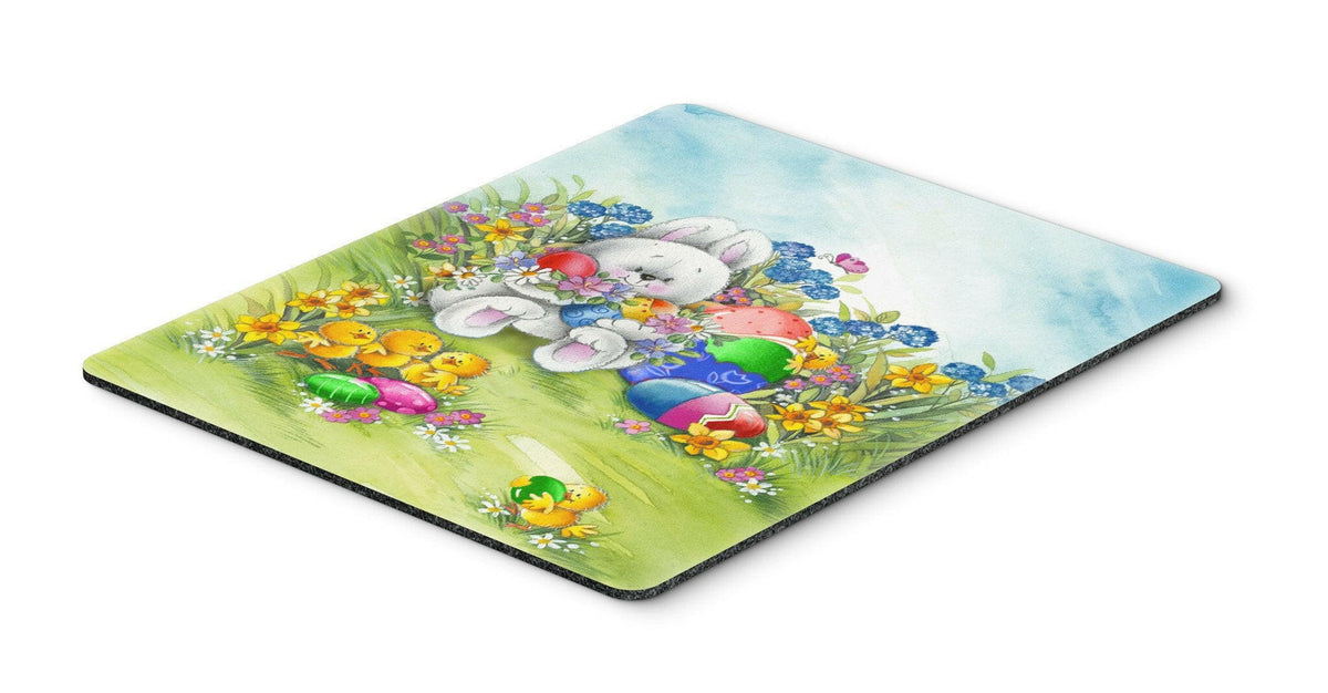 Easter Bunny and Eggs Mouse Pad, Hot Pad or Trivet APH5528MP by Caroline&#39;s Treasures