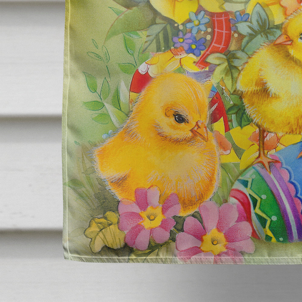Easter Chicks and Eggs Flag Canvas House Size APH5613CHF  the-store.com.