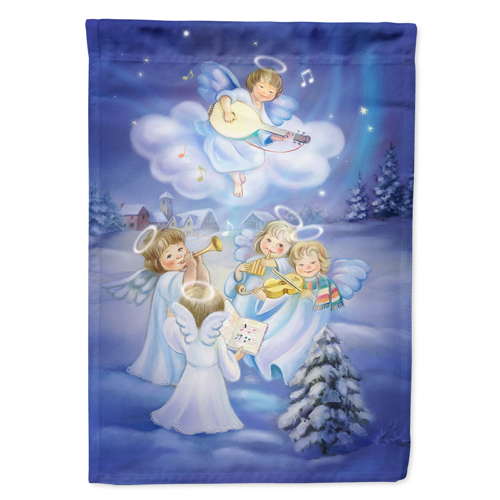 Angels around the Tree Flag Canvas House Size APH6028CHF