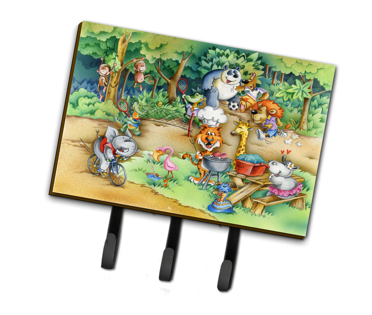 Animals at A Picnic Leash or Key Holder APH6821TH68