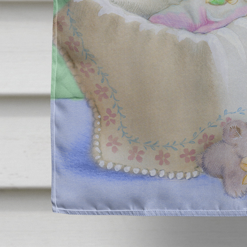 New Baby in Crib Drapeau Toile Maison Taille APH7093CHF