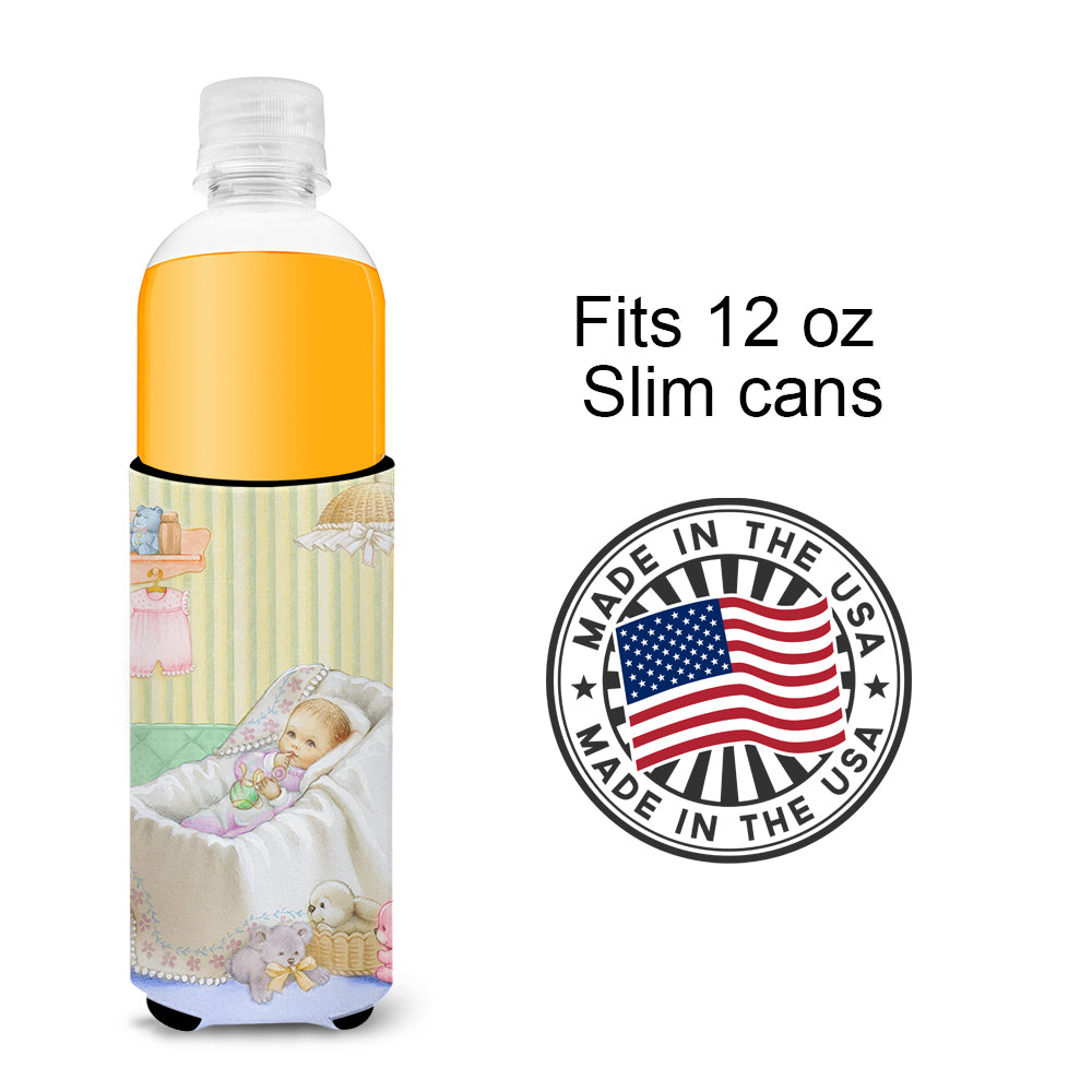New Baby in Crib Ultra Beverage Insulators for slim cans APH7093MUK  the-store.com.