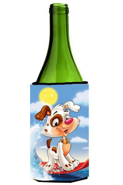 Dog Water Skiing Wine Bottle Beverage Insulator Hugger APH7227LITERK by Caroline&#39;s Treasures