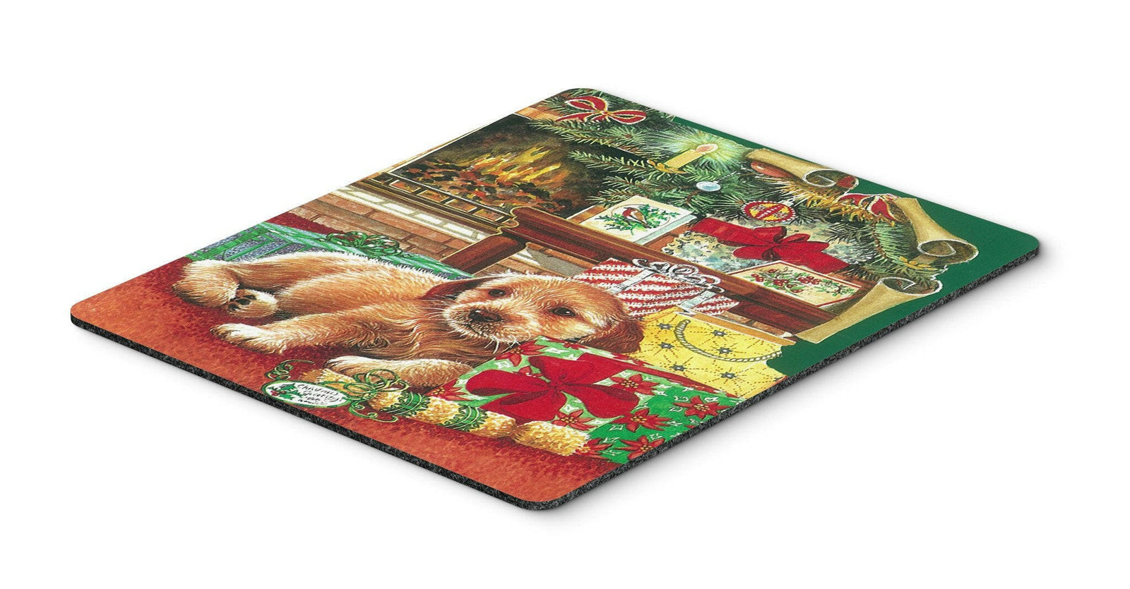 Christmas Puppy Mouse Pad, Hot Pad or Trivet APH7552MP by Caroline's Treasures