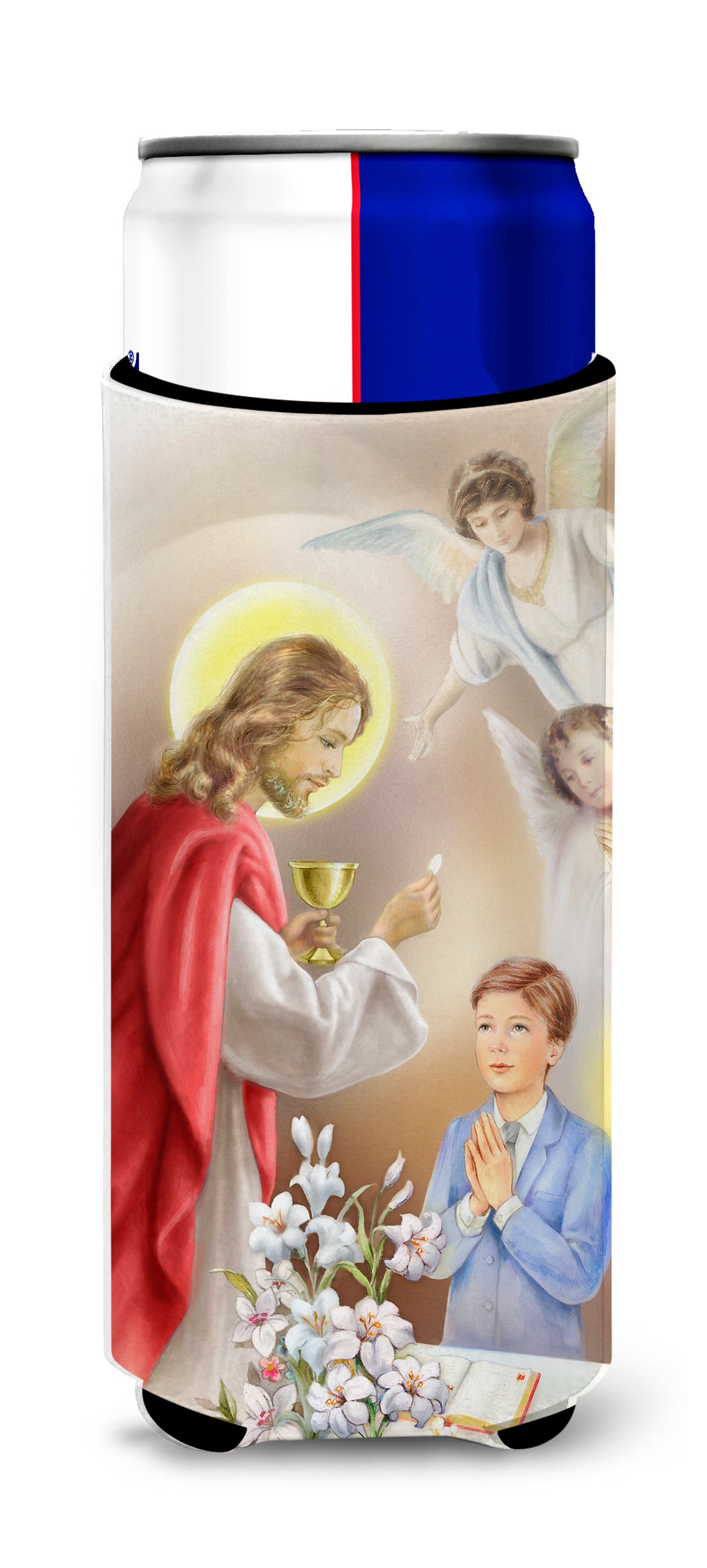 First Communion Boy  Ultra Beverage Insulators for slim cans APH7584MUK  the-store.com.