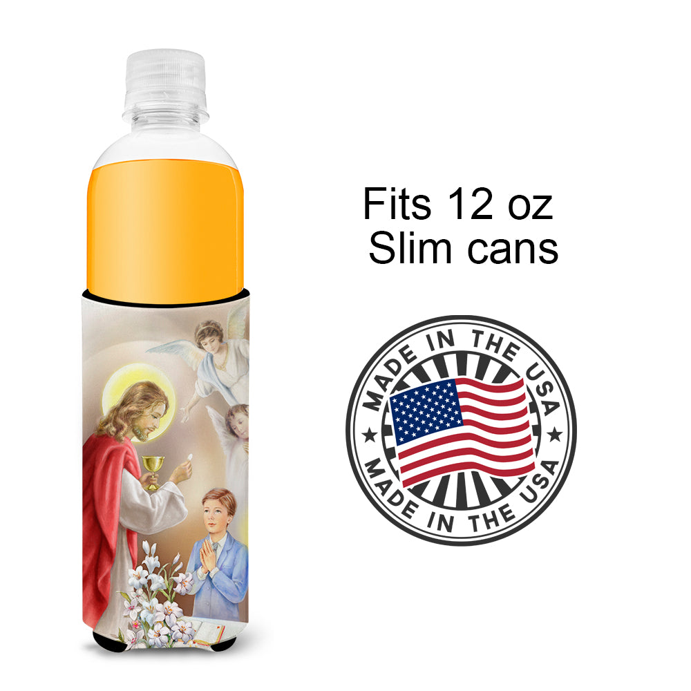 First Communion Boy  Ultra Beverage Insulators for slim cans APH7584MUK  the-store.com.