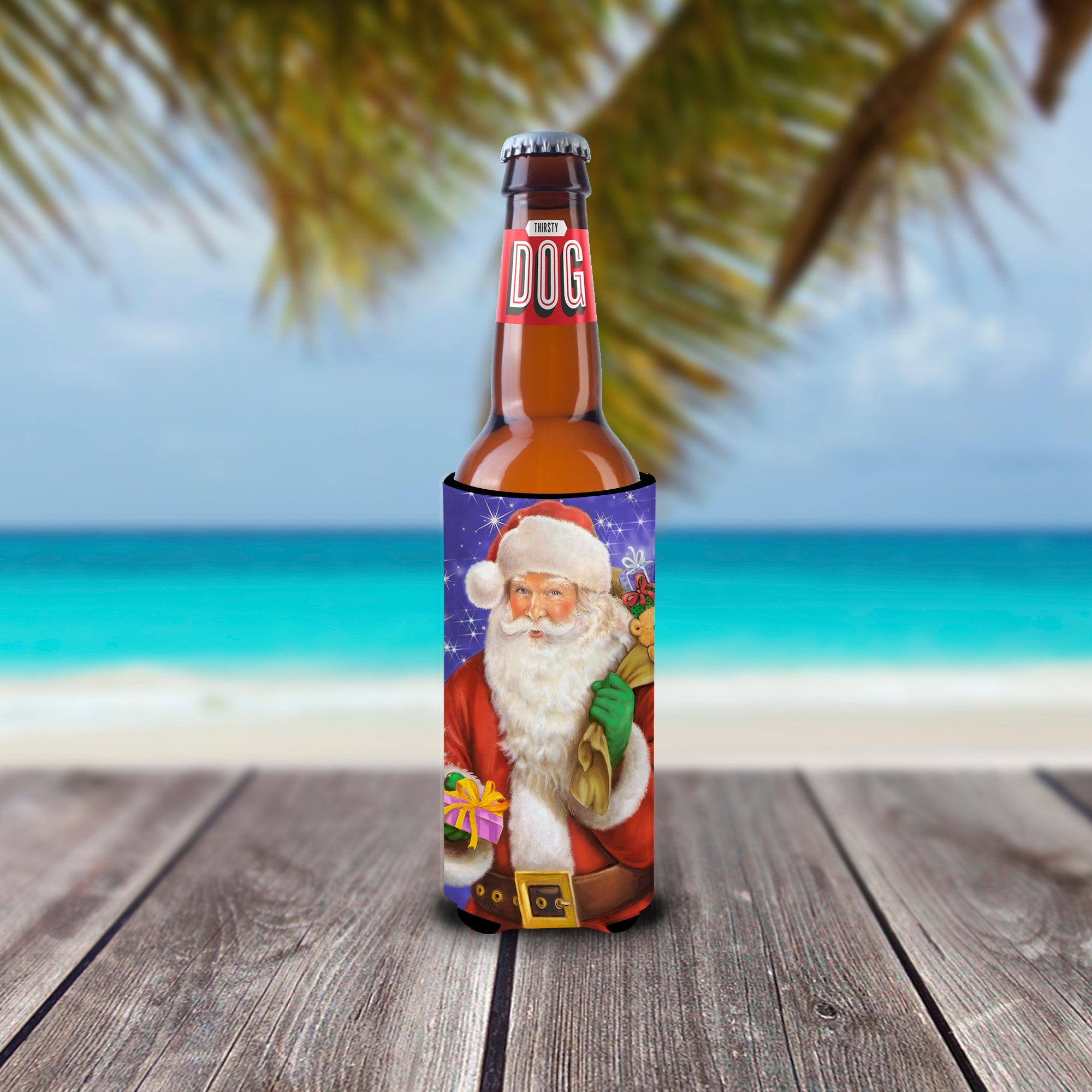 Christmas Santa Claus Ready to Work Ultra Beverage Isolateurs pour canettes minces APH7595MUK
