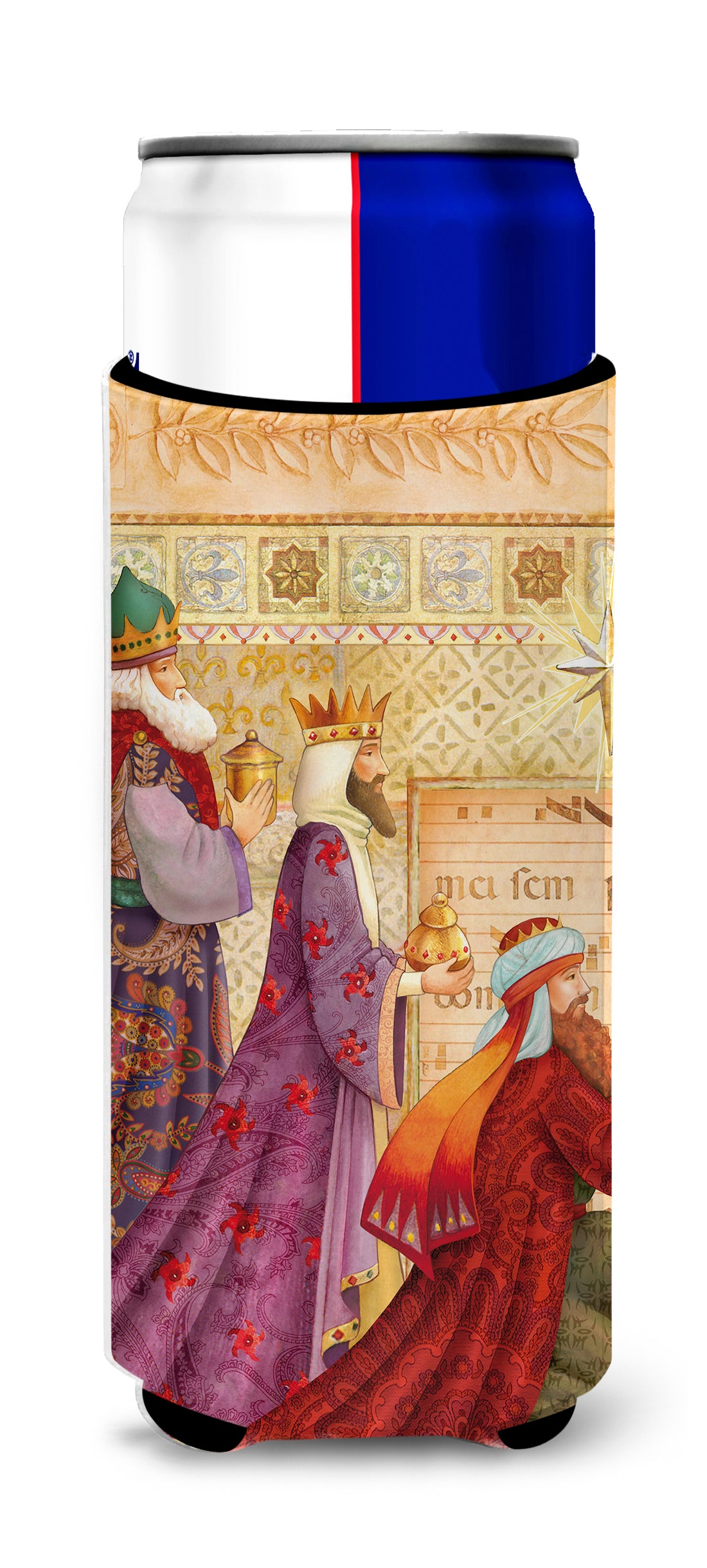 Christmas Three Wise Men Ultra Beverage Insulators for slim cans APH7603MUK  the-store.com.