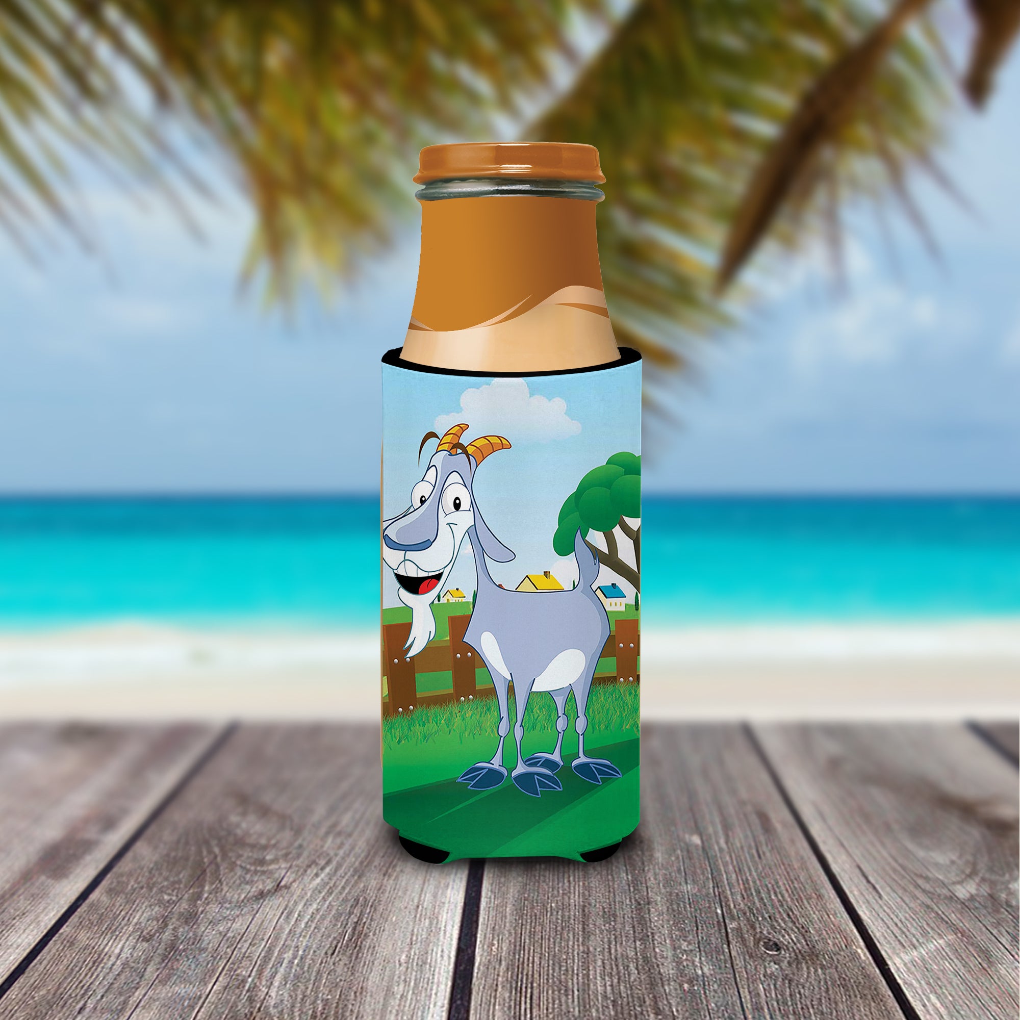 Billy the Goat  Ultra Beverage Insulators for slim cans APH7634MUK  the-store.com.