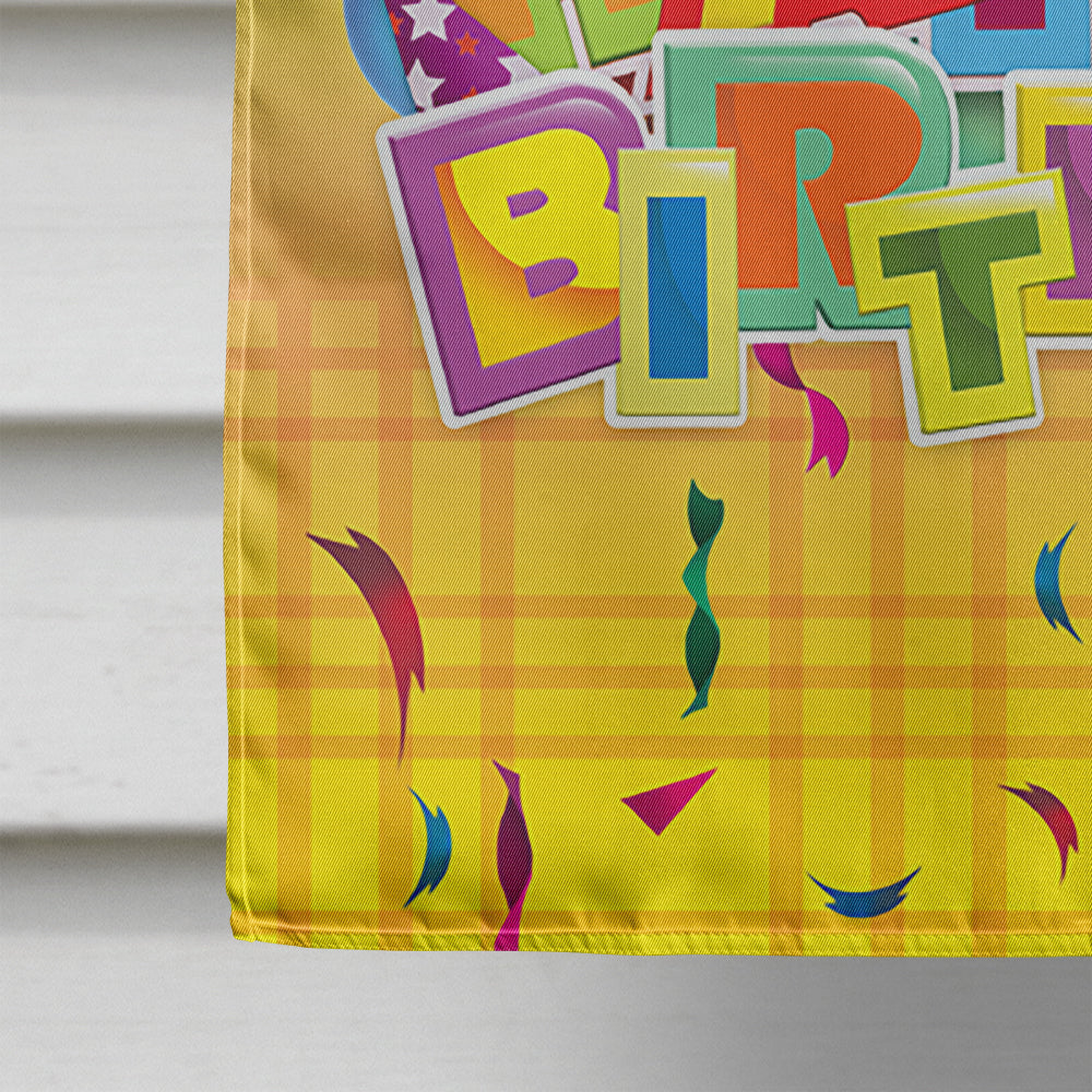 Happy Birthday Party Flag Canvas House Size APH8873CHF  the-store.com.