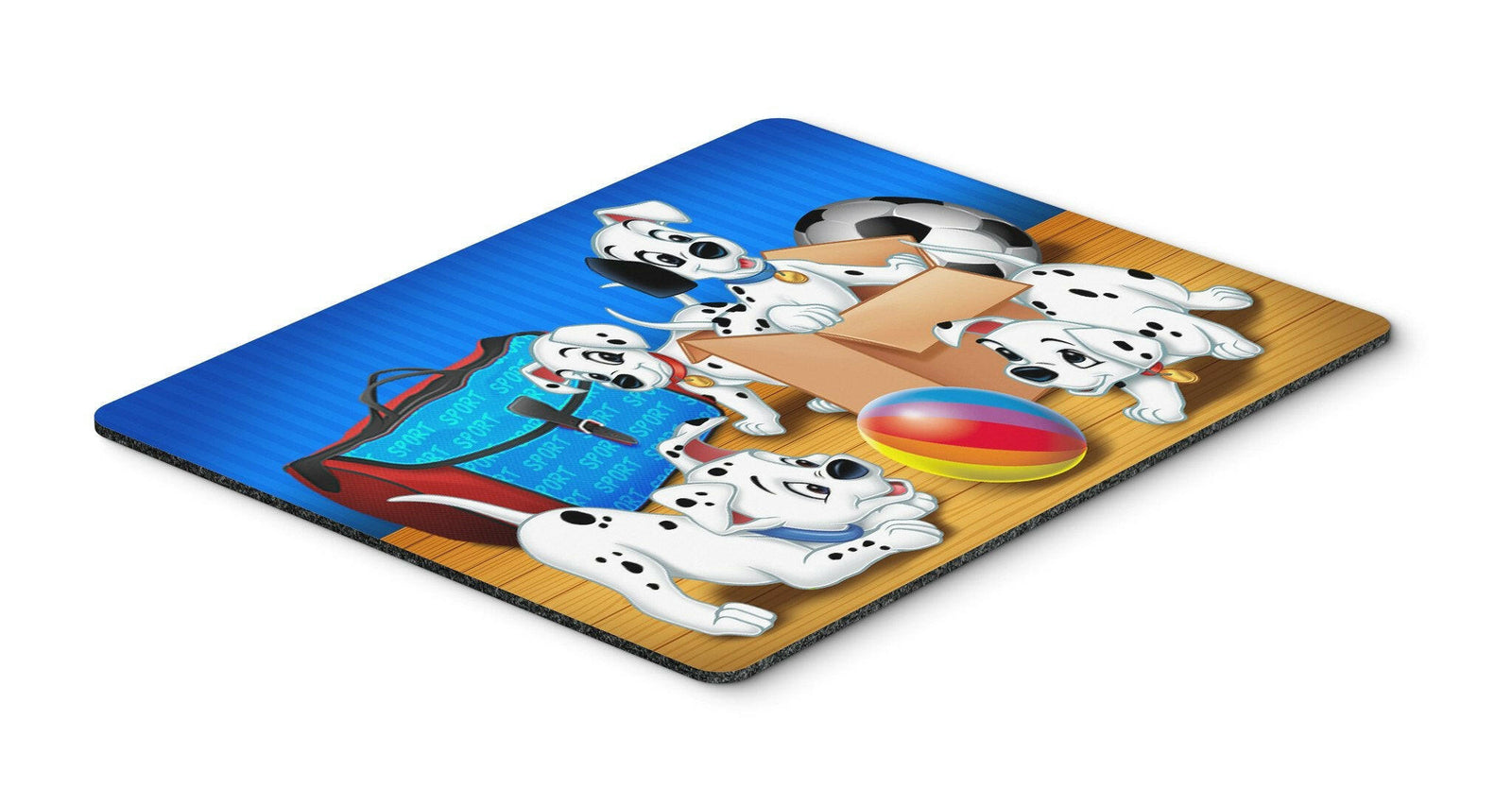 Dalmatians playing ball Mouse Pad, Hot Pad or Trivet APH9058MP by Caroline's Treasures