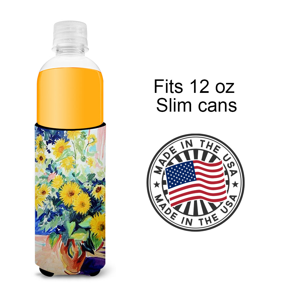Sunflowers by Roy Avis Ultra Beverage Insulators for slim cans ARA0063MUK
