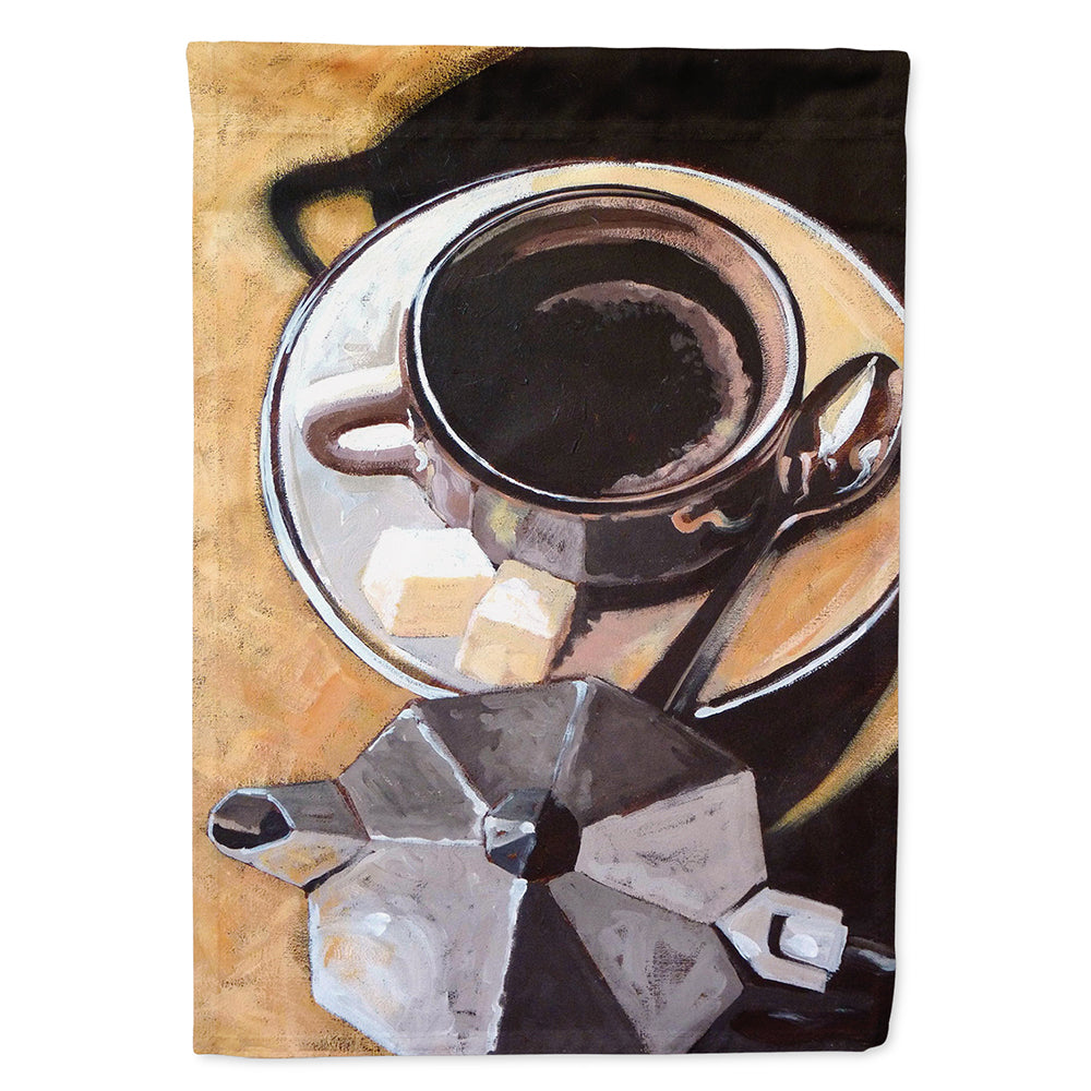 Coffee I by Roy Avis Flag Canvas House Size ARA0086CHF
