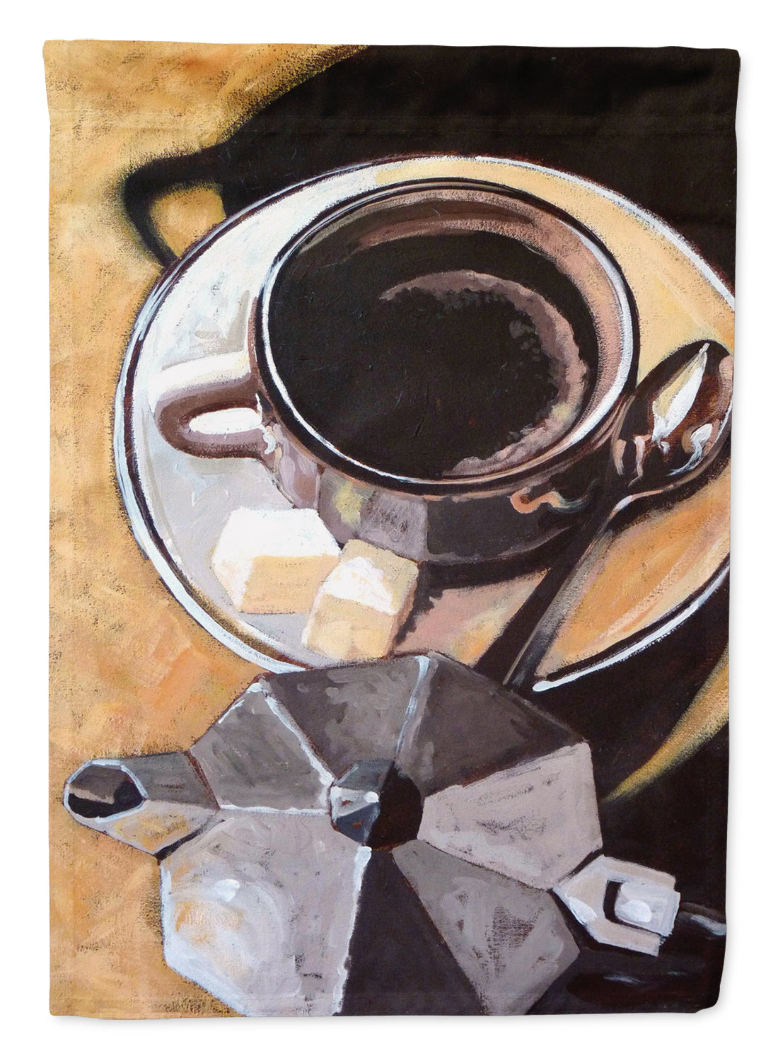 Coffee I by Roy Avis Drapeau Jardin Taille ARA0086GF
