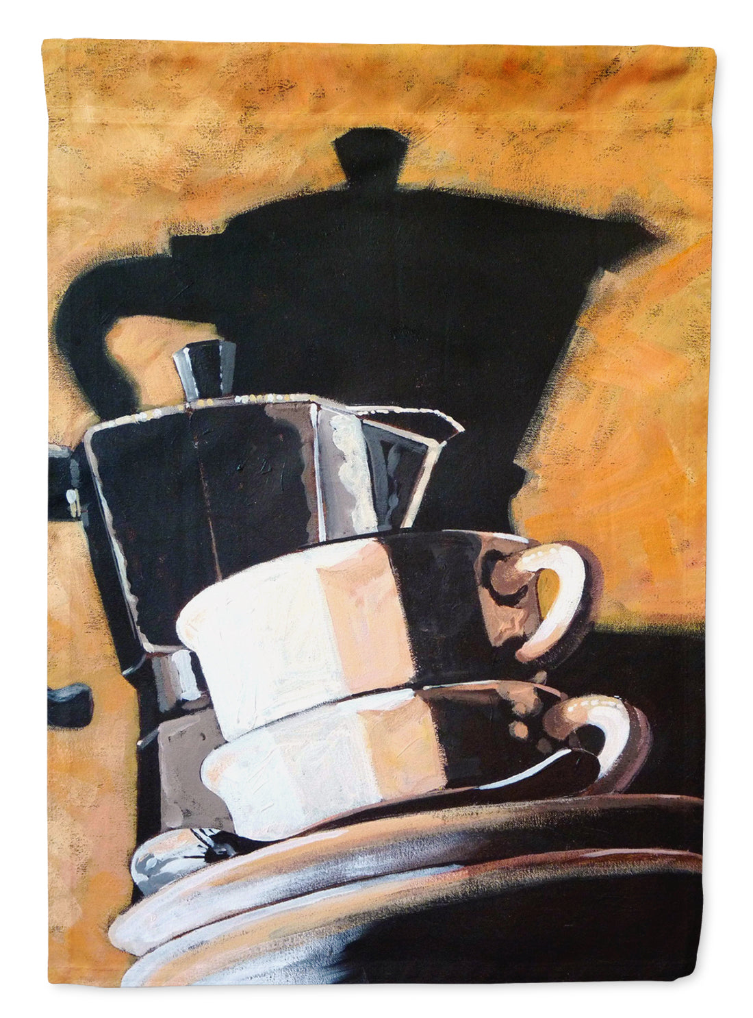 Coffee II by Roy Avis Flag Garden Size ARA0087GF.