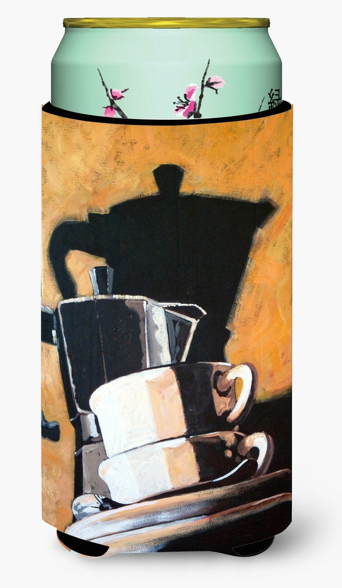 Coffee II by Roy Avis Tall Boy Beverage Insulator Hugger ARA0087TBC by Caroline&#39;s Treasures
