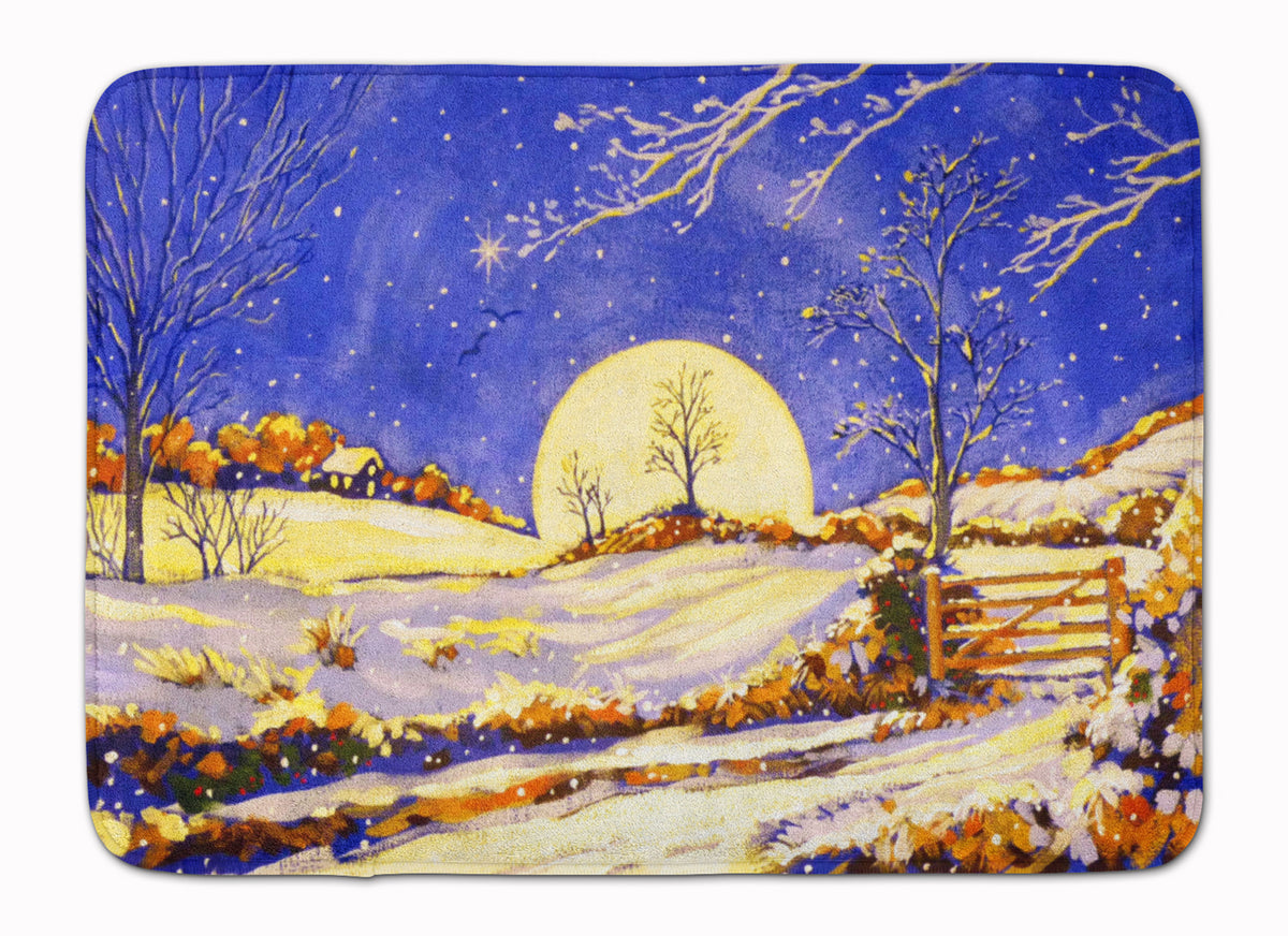 Winter Moonrise by Roy Avis Machine Washable Memory Foam Mat ARA0139RUG - the-store.com