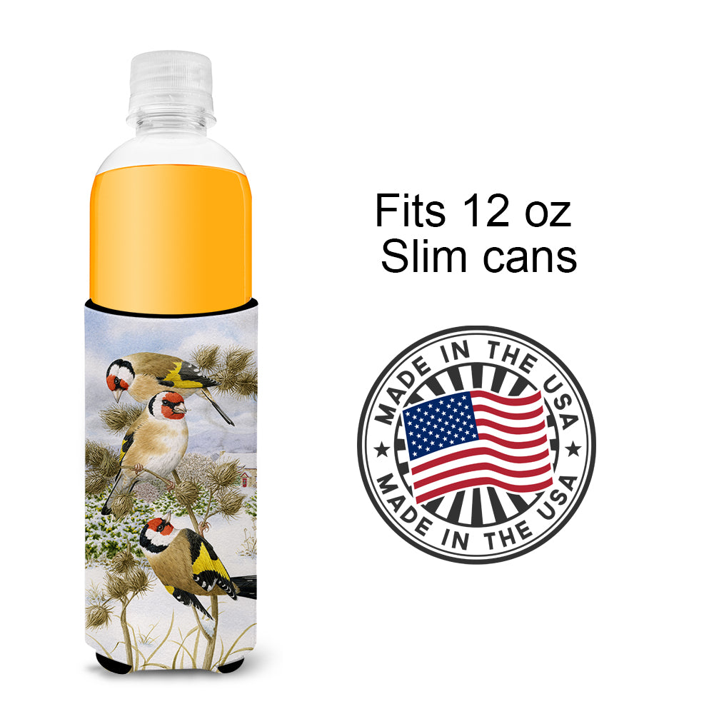 European Goldfinch Ultra Beverage Insulators for slim cans ASA2007MUK  the-store.com.