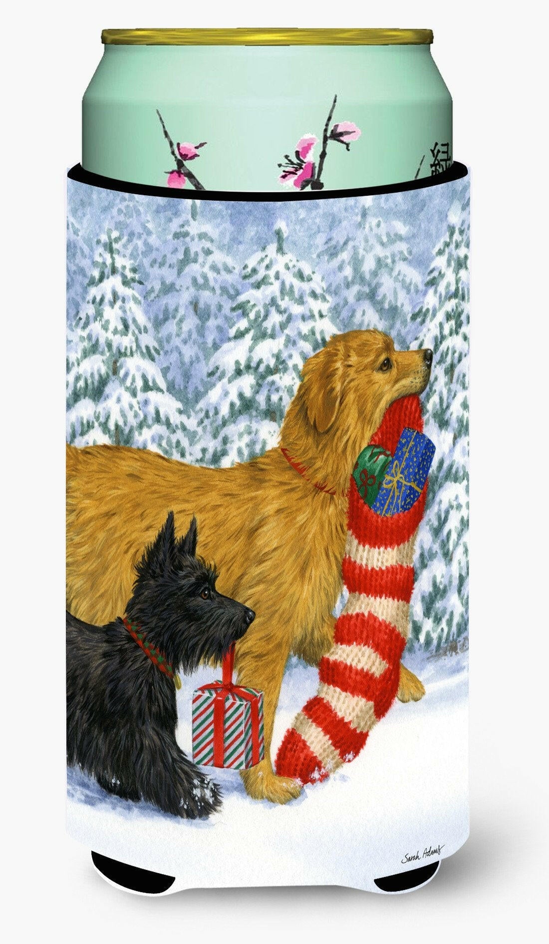 Keep Up There, Scottie Scottish Terrier Tall Boy Beverage Insulator Hugger ASA2010TBC by Caroline&#39;s Treasures