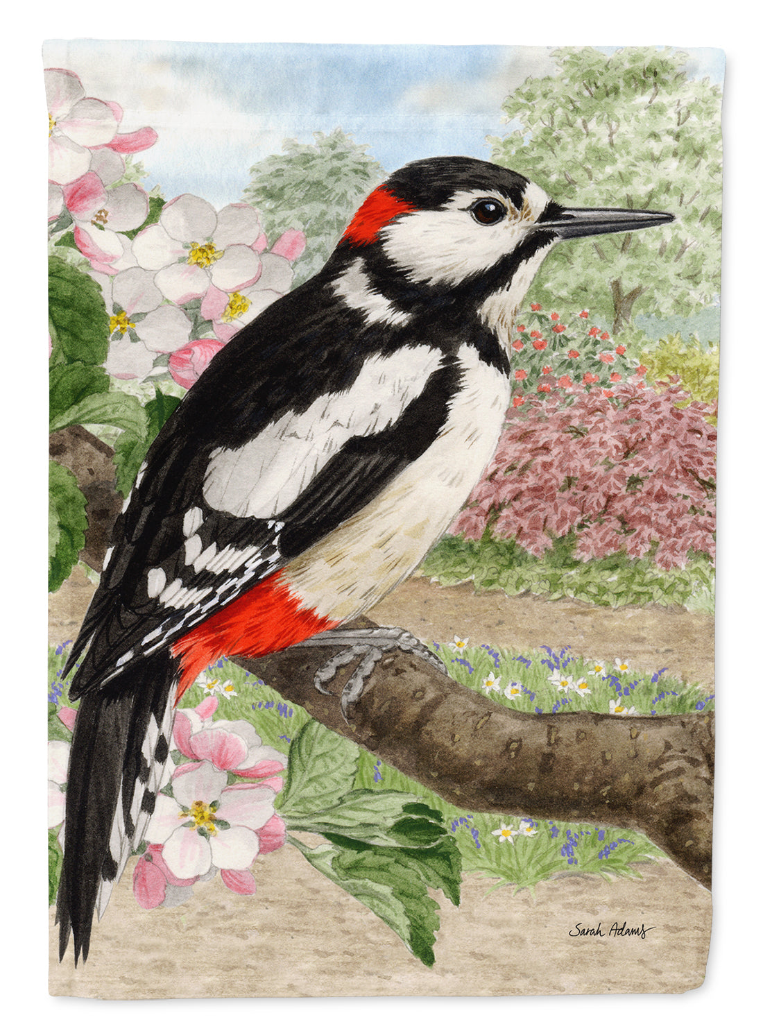 Woodpecker Flag Garden Size ASA2018GF