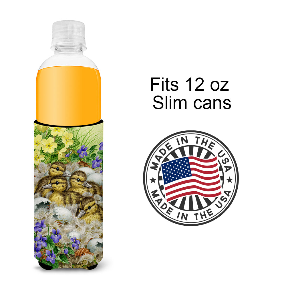 Mallard Duck Chicks Ultra Beverage Insulators for slim cans ASA2020MUK