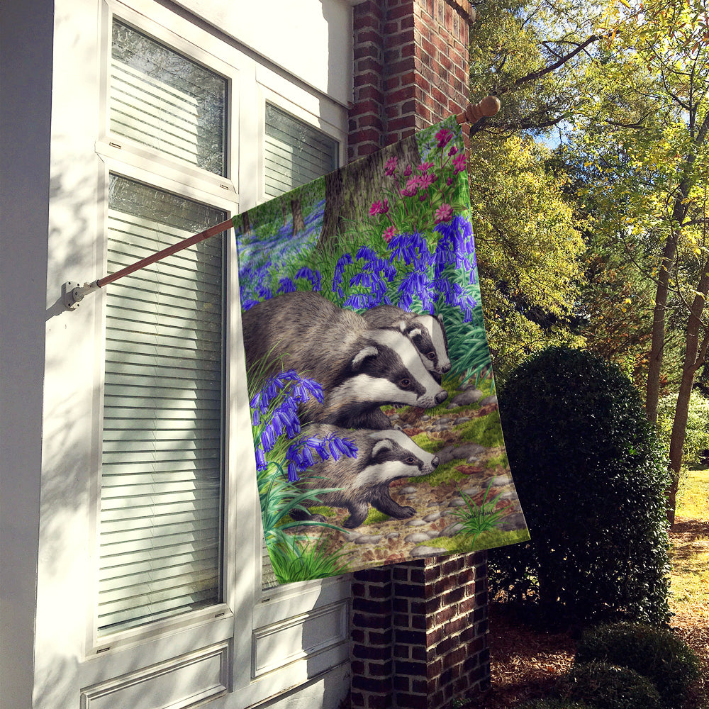 Badgers Flag Canvas House Size ASA2021CHF  the-store.com.