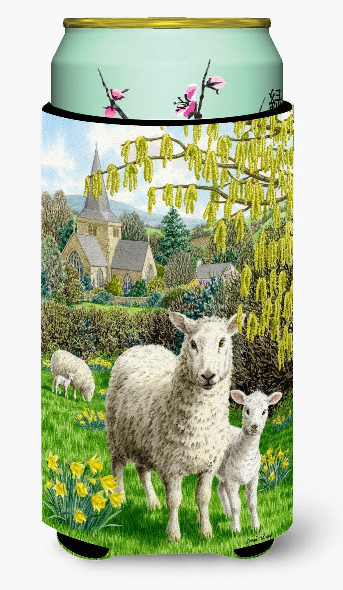 Sheep Tall Boy Beverage Insulator Hugger ASA2024TBC by Caroline&#39;s Treasures