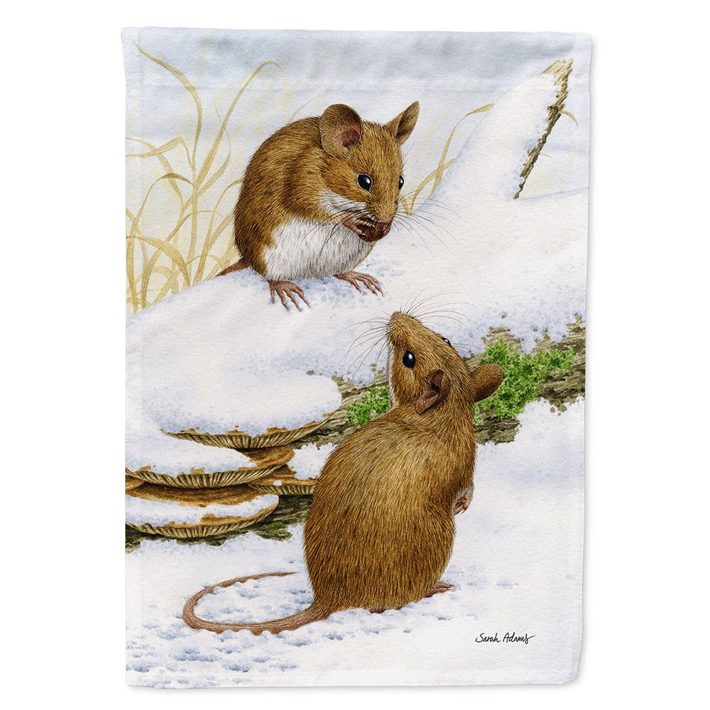 Wood Mice Wood Mouse Flag Canvas House Size ASA2027CHF